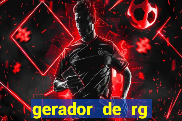 gerador de rg frente e verso